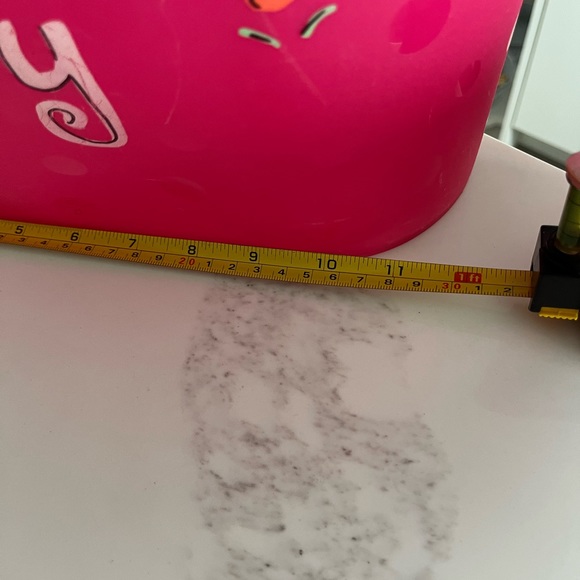 girl named Joey?  Adorable plastic tote w/handles. Perfect for toys! - Picture 7 of 9